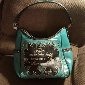 Beautiful teal purse